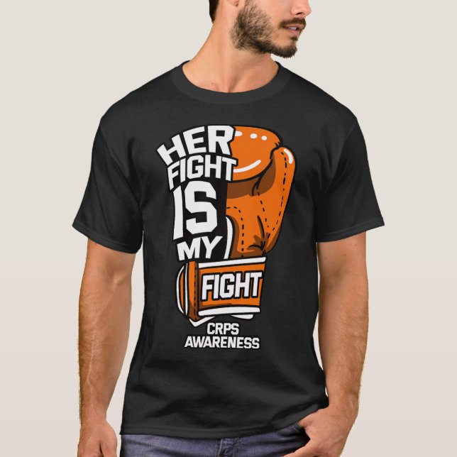Camiseta Su Lucha Es Mi Conciencia De Crps Rsd Naranja Ri (Anverso)