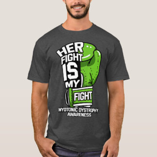 Camiseta Su Lucha Es Mi Conciencia De La Distrofia Miotónic