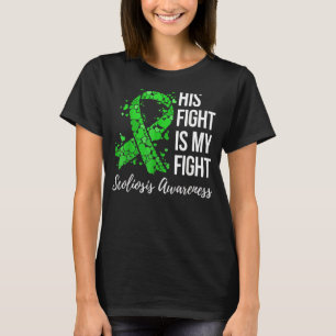 Camiseta Su Lucha Es Mi Conciencia De La Escoliosis De La L