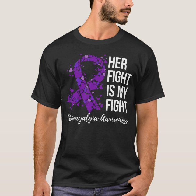 Camiseta Su Lucha Es Mi Conciencia De La Fibromialgia (Anverso)