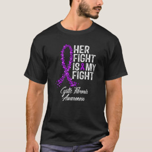 Camiseta Su Lucha Es Mi Conciencia De La Fibrosis Quística