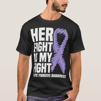 Camiseta Su Lucha Es Mi Conciencia De La Fibrosis Quística