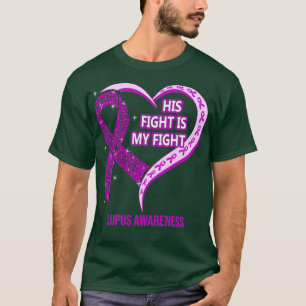 Camiseta Su Lucha Es Mi Conciencia De Lupus De Cinta De Pel