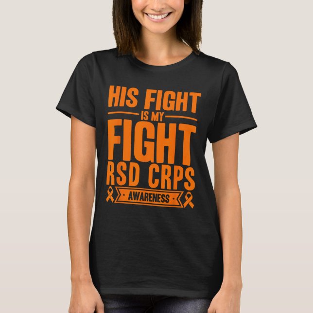 Camiseta Su Lucha Es Mi Conciencia De Rsd Crps 4 (Anverso)