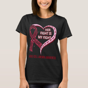 Camiseta Su Lucha Es Mi Conciencia Sobre La Anemia De Las C