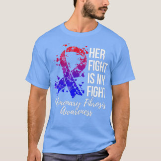 Camiseta Su Lucha Es Mi Conciencia Sobre La Fibrosis Pulmon