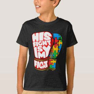 Camiseta Su Lucha Es Mi Día De Conciencia Sobre El Autismo