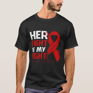 Camiseta Su Lucha Es Mi Fe De Concienciación Sobre La TUBER