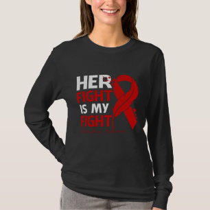 Camiseta Su Lucha Es Mi Fe De Concienciación Sobre La TUBER