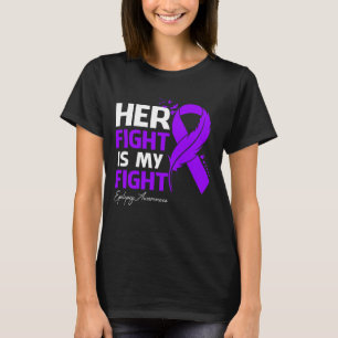 Camiseta Su Lucha Es Mi Fiebre De Conciencia Epilepsia
