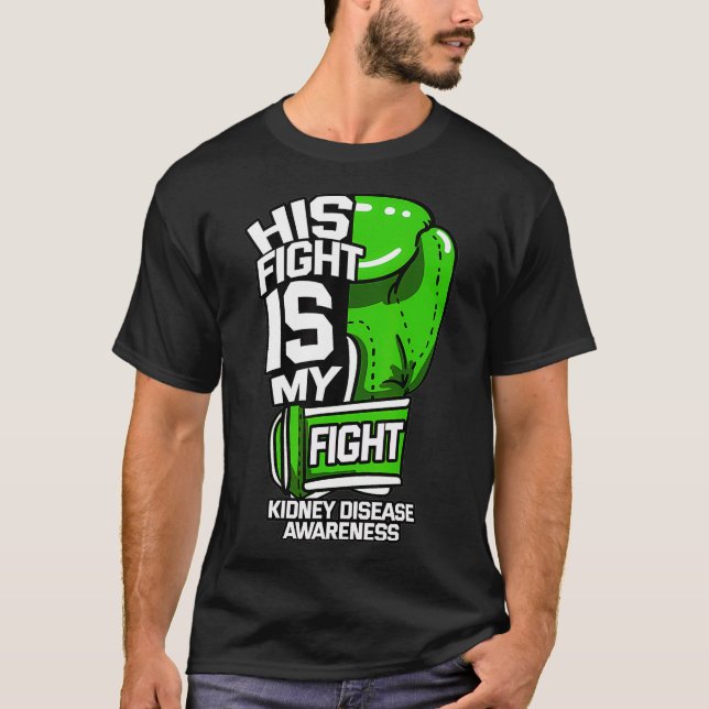 Camiseta Su Lucha Es Mi Grado De Enfermedad Renal (Anverso)