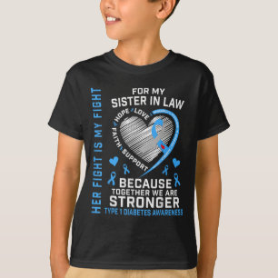 Camiseta Su Lucha Es Mi Hermana De La Lucha En La Ley Tipo