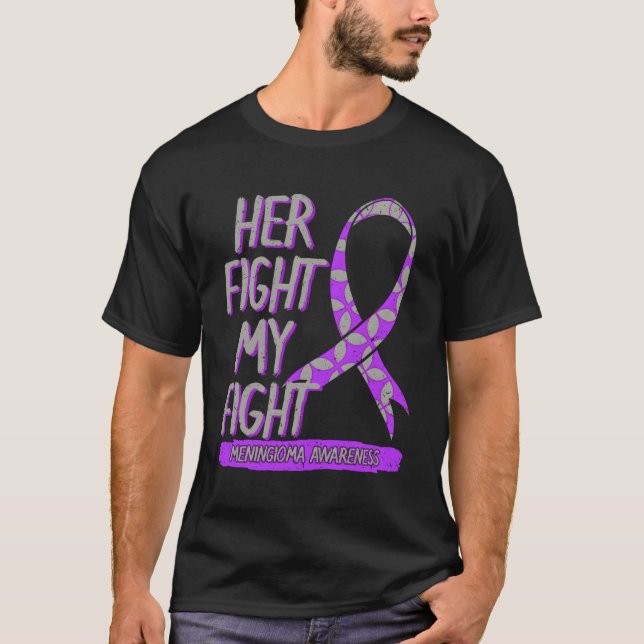 Camiseta Su Lucha Es Mi Ingioma De Lucha Benigno Tumor Cere (Anverso)