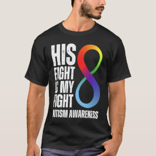 Camiseta Su lucha es mi lucha Autismo TEA Apoyando Autista