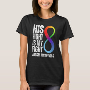 Camiseta Su lucha es mi lucha Autismo TEA Apoyando Autista