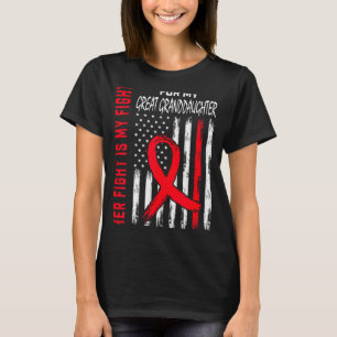 Camiseta Su lucha es mi lucha Bisnieta Corazón Di