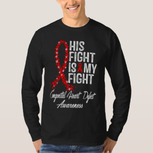 Camiseta Su lucha es mi lucha CHD Cardiopatía congénita