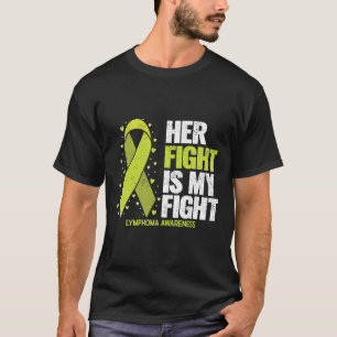 Camiseta Su lucha es mi lucha Conciencia del cáncer de sang