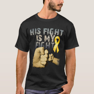 Camiseta Su lucha es mi lucha Conciencia del cáncer infanti