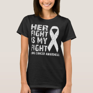 Camiseta Su lucha es mi lucha Conciencia sobre el cáncer de