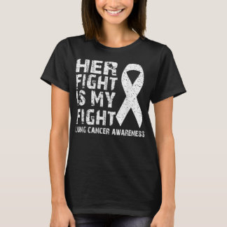 Camiseta Su lucha es mi lucha Conciencia sobre el cáncer de