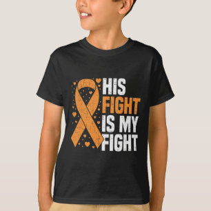 Camiseta Su lucha es mi lucha Conciencia sobre la leucemia