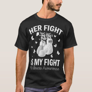 Camiseta Su Lucha Es Mi Lucha Concienciación Ceguera Boxing