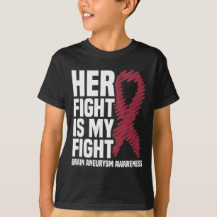 Camiseta Su Lucha Es Mi Lucha Concienciación Sobre El Aneur
