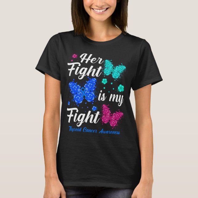 Camiseta Su Lucha Es Mi Lucha Concienciación Sobre El Cánce (Anverso)