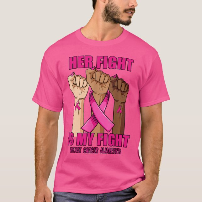 Camiseta Su Lucha Es Mi Lucha Concienciación Sobre El Cánce