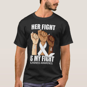 Camiseta Su Lucha Es Mi Lucha Concienciación Sobre La Cegue