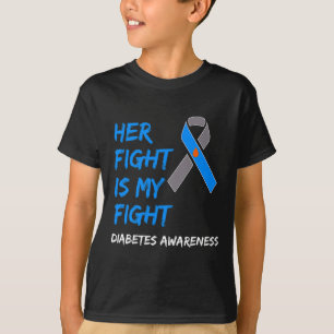 Camiseta Su Lucha Es Mi Lucha Concienciación Sobre La Diabe
