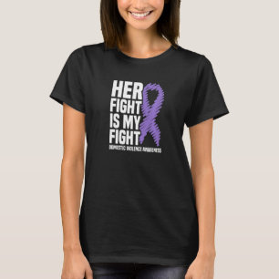 Camiseta Su Lucha Es Mi Lucha Concienciación Sobre La Viole