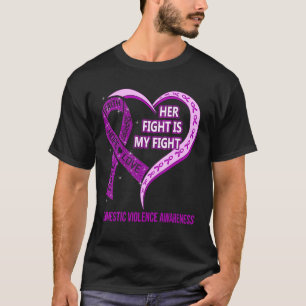 Camiseta Su Lucha Es Mi Lucha Concienciación Sobre La Viole