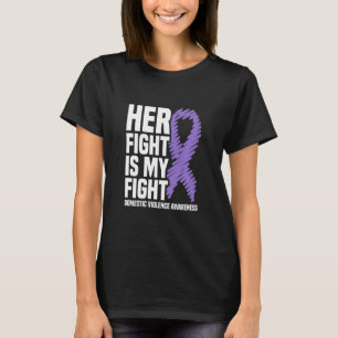 Camiseta Su Lucha Es Mi Lucha Concienciación Sobre La Viole