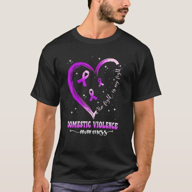 Camiseta Su Lucha Es Mi Lucha Concienciación Sobre La Viole (Anverso)