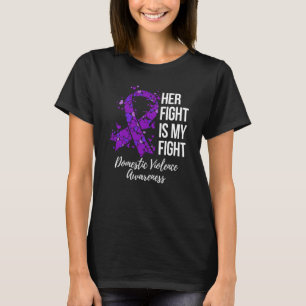 Camiseta Su Lucha Es Mi Lucha Concienciación Sobre La Viole