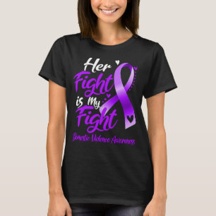 Camiseta Su Lucha Es Mi Lucha Concienciación Sobre La Viole