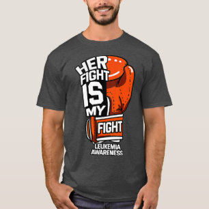 Camiseta Su Lucha Es Mi Lucha Concienciación Sobre Leucemia