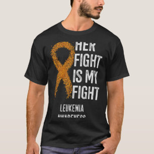 Camiseta Su Lucha Es Mi Lucha Concienciación Sobre Leucemia