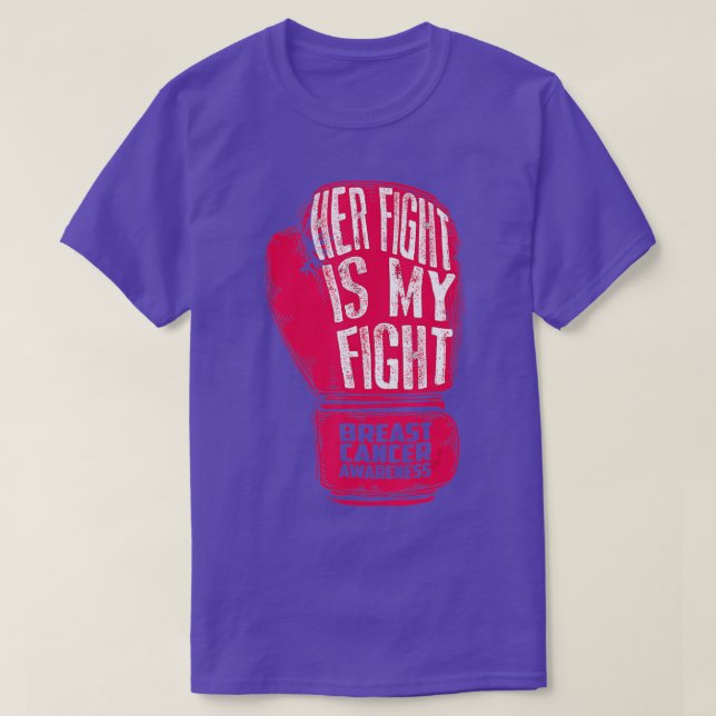 Camiseta Su Lucha Es Mi Lucha Concienciar Sobre El Cáncer D (Diseño del anverso)