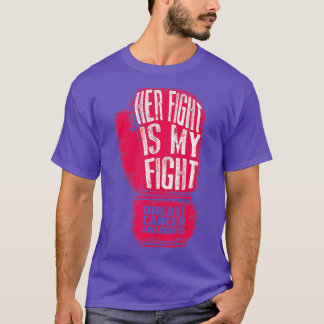 Camiseta Su Lucha Es Mi Lucha Concienciar Sobre El Cáncer D