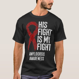 Camiseta Su Lucha Es Mi Lucha Concienciar Sobre La Amiloido