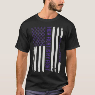 Camiseta Su Lucha Es Mi Lucha Concientización Sobre El Alzh