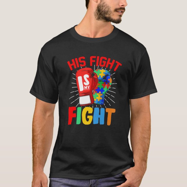 Camiseta Su Lucha Es Mi Lucha Concientización Sobre El Auti (Anverso)