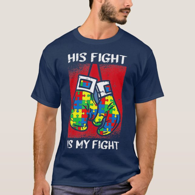 Camiseta Su Lucha Es Mi Lucha Concientización Sobre El Auti (Anverso)