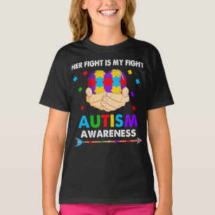 Camiseta Su lucha es mi lucha contra el autismo