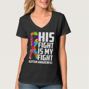 Camiseta Su lucha es mi lucha contra el autismo Autor de ap