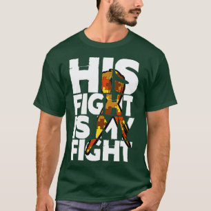 Camiseta Su lucha es mi lucha contra el autismo, concientiz