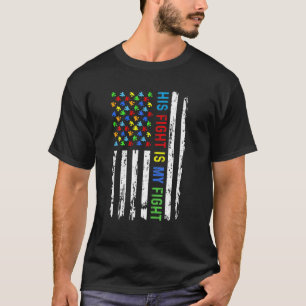 Camiseta Su Lucha Es Mi Lucha Contra El Autismo De La Bande